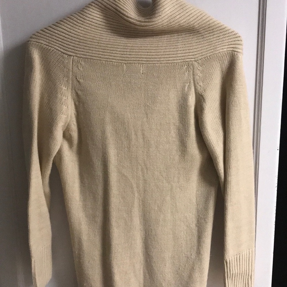 H&M Khaki Long Sleeve Dress Coat XS - Picture 5 of 5